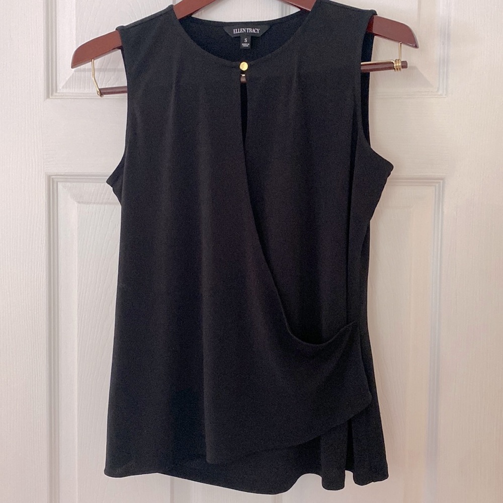 Ellen Tracy Wrap Style Tank